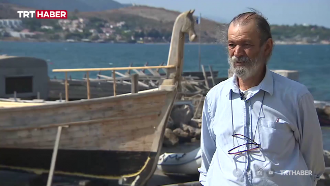 Tek bir çivi kullanılmadan inşa edilen 2800 yıllık tekne ekim ayında denize indirilecek